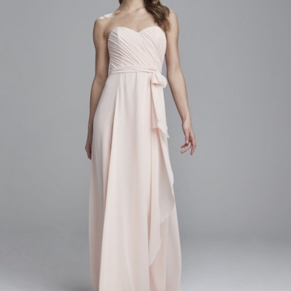 Amsale "Jaycie" Bridesmaid Dress Blush - Size 2